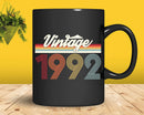 Birthday Svg Vintage Classic Born In 1992 Png T-shirt