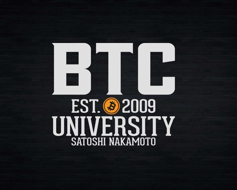 Bitcoin BTC University College Crypto Currency Blockchain