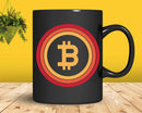Bitcoin Retro Vintage BTC Logo Crypto Currency Blockchain
