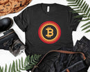 Bitcoin Retro Vintage BTC Logo Crypto Currency Blockchain