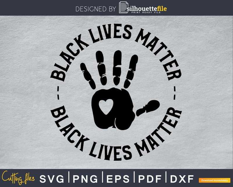 Black Lives Matter We are your Voice SVG cricut file