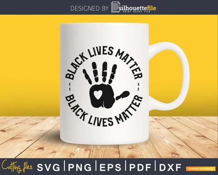 Black Lives Matter We are your Voice SVG cricut file