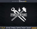 Blacksmith Forged In Fire Knife Maker Steel Svg Png Cricut