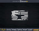 Blacksmith Hammer Anvil USA Flag Knife Maker Steel Svg Png