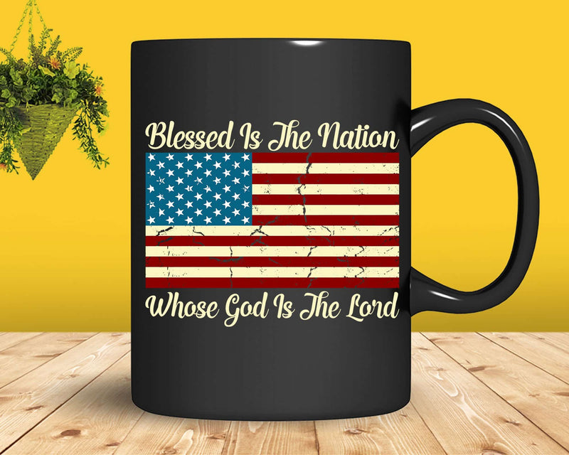 Blessed Is The Nation Whose God Lord Prayer Svg Png Cricut