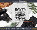 Bloom Where You Are Planted SVG Design Printable Craft Cut