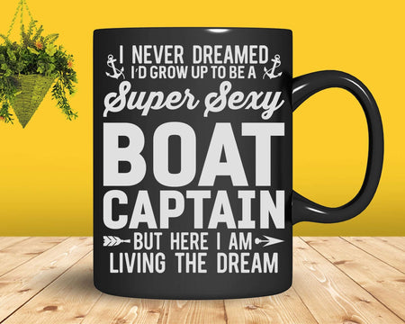 Boat Captain Boating Owner Svg Png Cricut Files