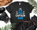 I’m The Captain Now Cool Funny Boating Svg Png Cricut Files