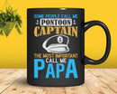 Pontoon Boat Captain Papa Svg Png Cricut Files