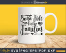 Bona fide pater familias silhouette cutout svg cut cricut