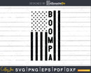 Boompa USA Flag 4th Of July Svg Png T-shirt Design