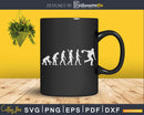 Bowling Bowler Funny Evolution Svg Cricut Cut Files