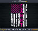 Breast Cancer Awareness Shirt American Flag Svg Designs Cut