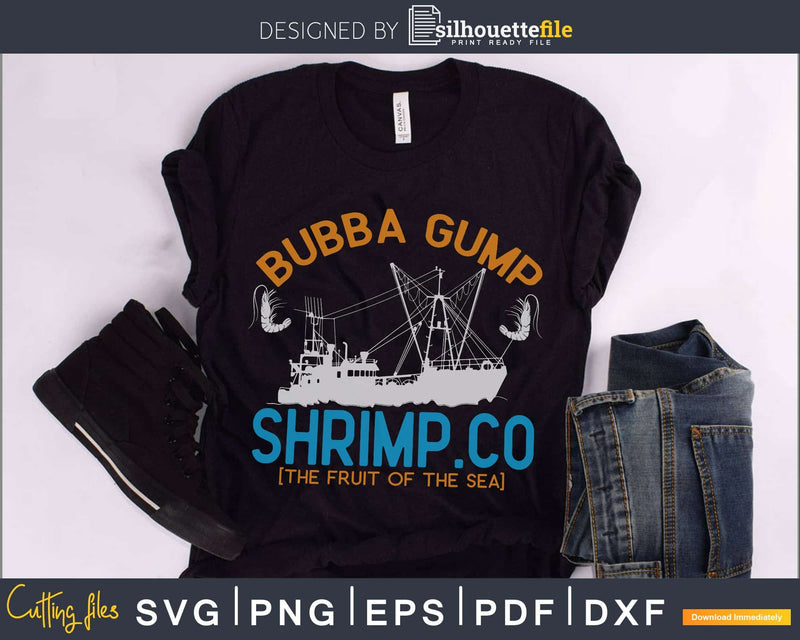Bubba Gump Shrimp svg printable cut files
