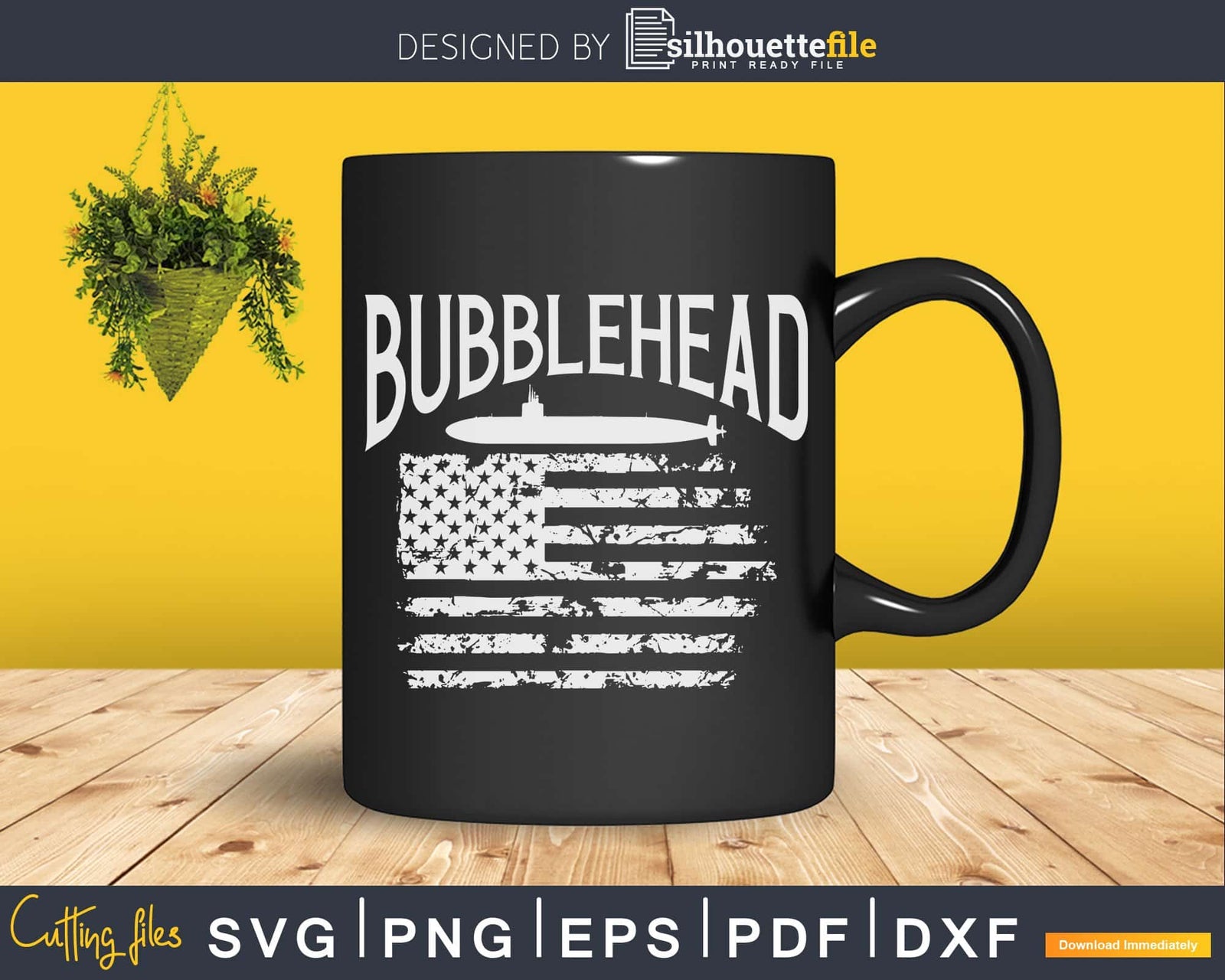 Bubblehead Submarine Veteran T Shirt for Submariner Svg | Silhouettefile