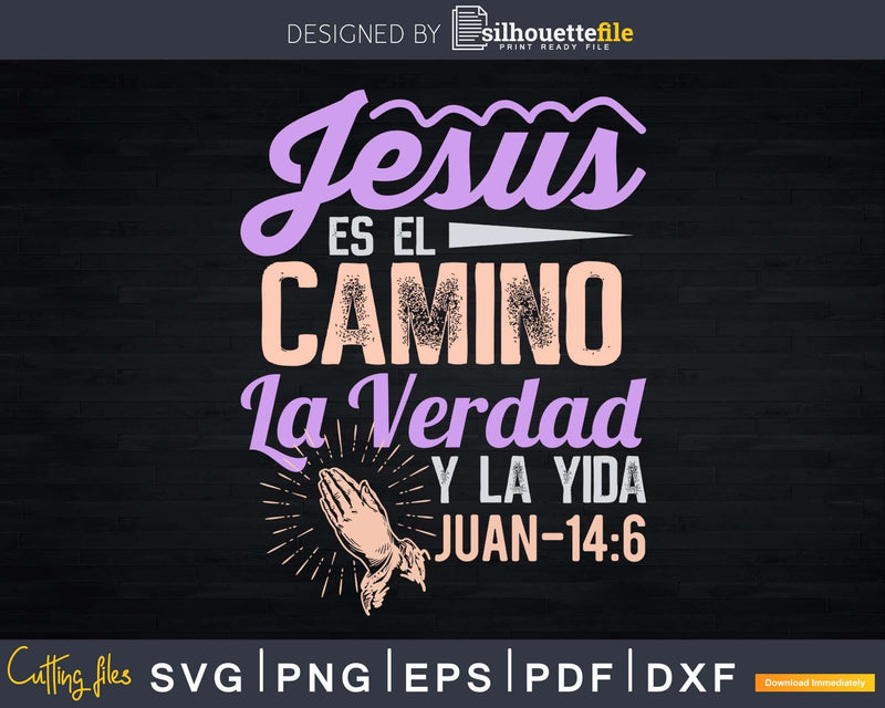 Camisas Cristianas para mujeres Christian Spanish Svg design