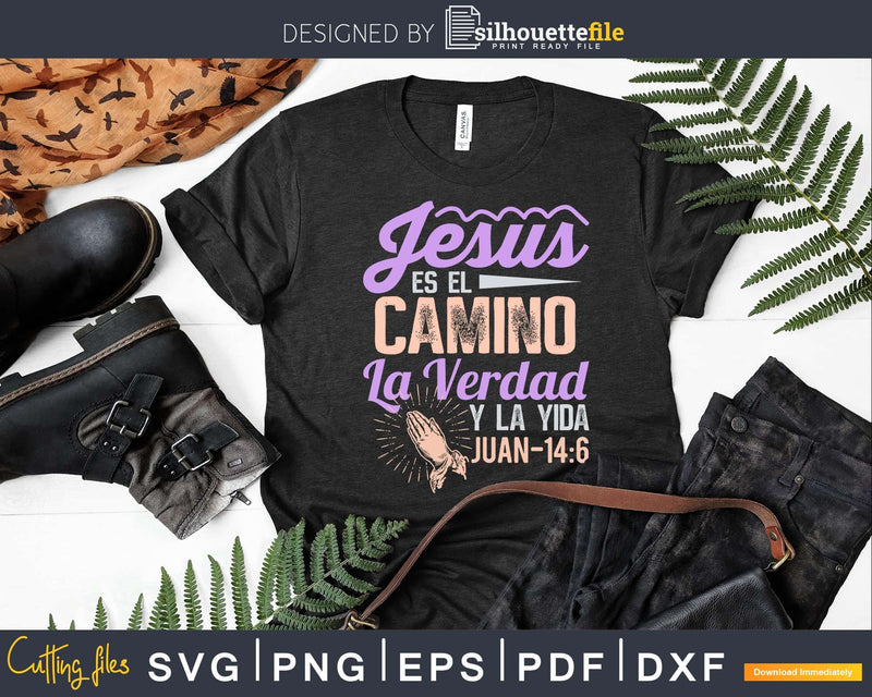 Camisas Cristianas para mujeres Christian Spanish Svg design