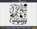 Camping S’Mores Marshmallows Funny Outdoors Design svg