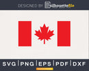 Canadian Flag svg cricut cut files