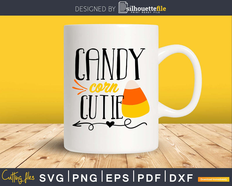 Candy Corn cutie cricut svg craft cutting files