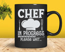 Chef In Progress Cook Sous Svg Png Cricut Files