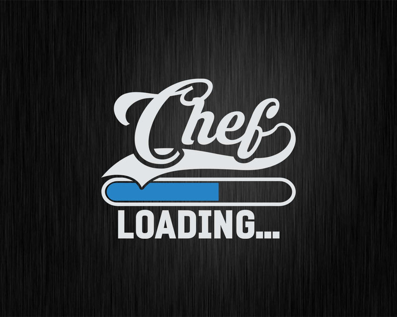 Chef Loading Svg Png Cricut Files