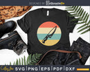 Chef Shirt Vintage Retro Knife Svg Designs Cut Files