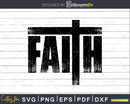 Christian Faith & Cross svg png dxf eps cricut digital file