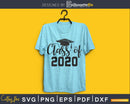 Class of 2020 Graduation cap svg cricut files