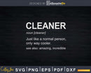 Cleaner Definition Shirt Svg Files For Cricut
