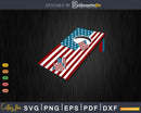 Cornhole Board Game Usa American Flag