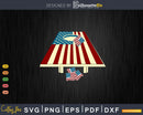 Cornhole Board Game USA American Flag Patriot Player