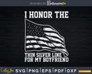Corrections Officer Girlfriend Svg T-shirt Design