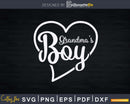 Creeper Grandma’s Boy Newborn Grandson Svg Digital Files