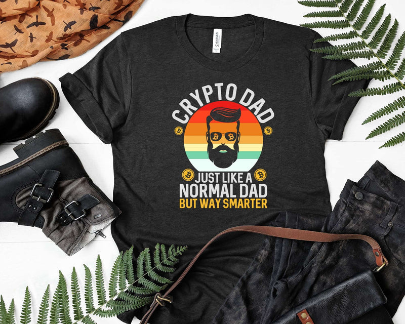 Crypto Dad Just Like A Normal But Way Smarter Svg Printable