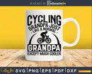 Cycling Grandpa Just like a Normal except much cooler