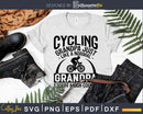 Cycling Grandpa Just like a Normal except much cooler