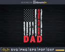 Dad Veteran Myth Legend USA Flag Svg T-shirt Design