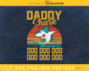 Daddy shark doo dooo svg png digital files