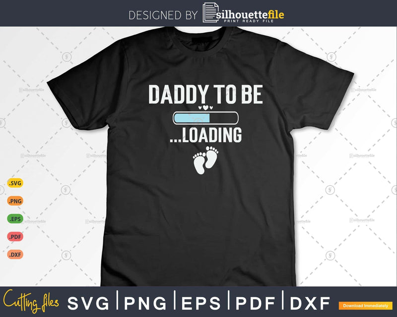 Daddy To be Loading for Pregnancy Announcement New