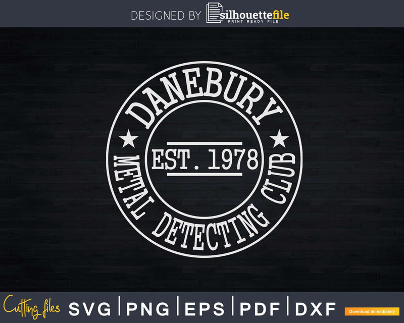 Danebury Metal Detecting Club Svg Dxf Cut Files