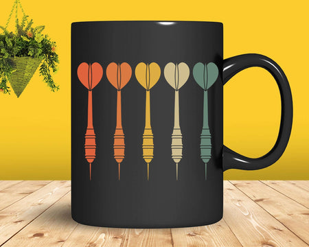 Dart Arrows Colorful Retro Vintage Svg Png Cricut Files