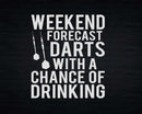 Dart Funny Weekend Darts Drinking Svg Png Cricut Files