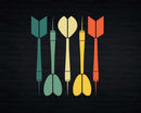 Dartboard Vintage Dart Player Sports Svg Png Cricut Files