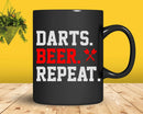 Darts Beer Repeat Dart-Player Funny Drinking Svg Png Cricut
