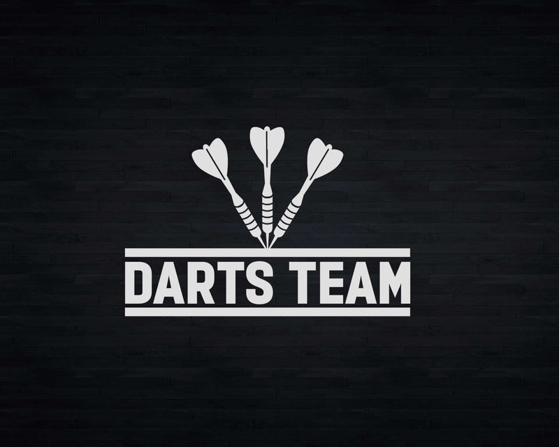 Darts team Svg Png Cricut Files