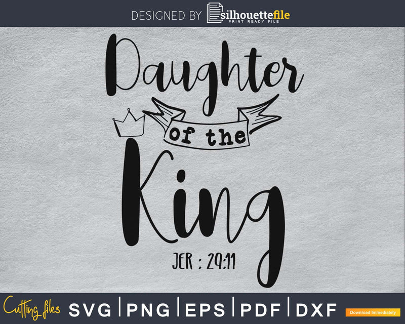 Daughter of the King svg