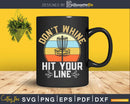 Disc Golf Stupid Tree Hit Your Line Svg T-shirt Design