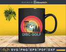 Disc Golf Vintage Shirt Funny Frisbee Svg Png Dxf Cut Files