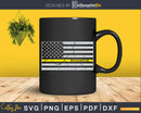 Dispatcher 911 Thin Gold Line Flag Svg T-shirt Design